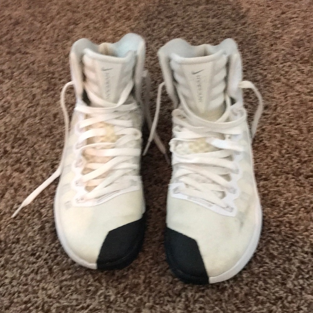 Nike Hyperdunk basketball shoes.
